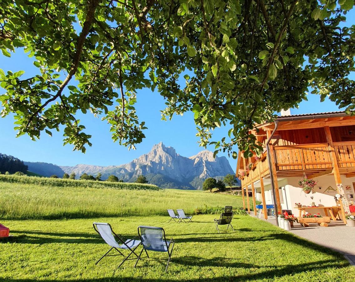Apartments Schererhof Castelrotto Kültér fotó