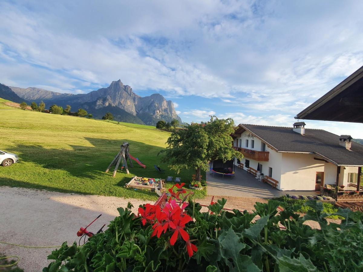 Apartments Schererhof Castelrotto Kültér fotó